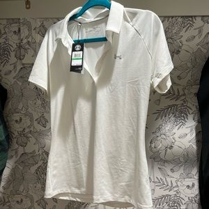 NWT Under Armour Golf polo Size L